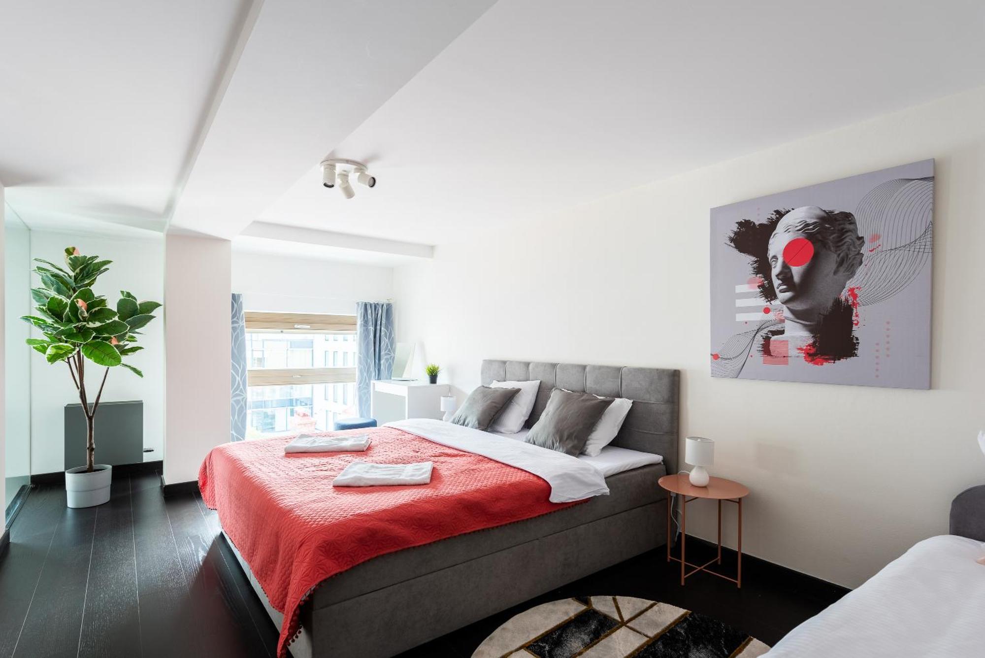 Apartments With Large Balcony, Parking Praha Eksteriør bilde