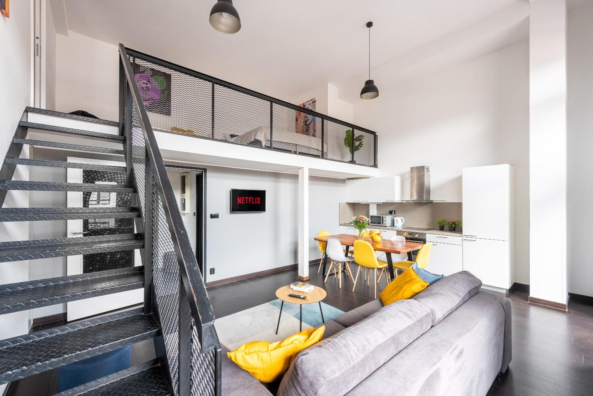Apartments With Large Balcony, Parking Praha Eksteriør bilde